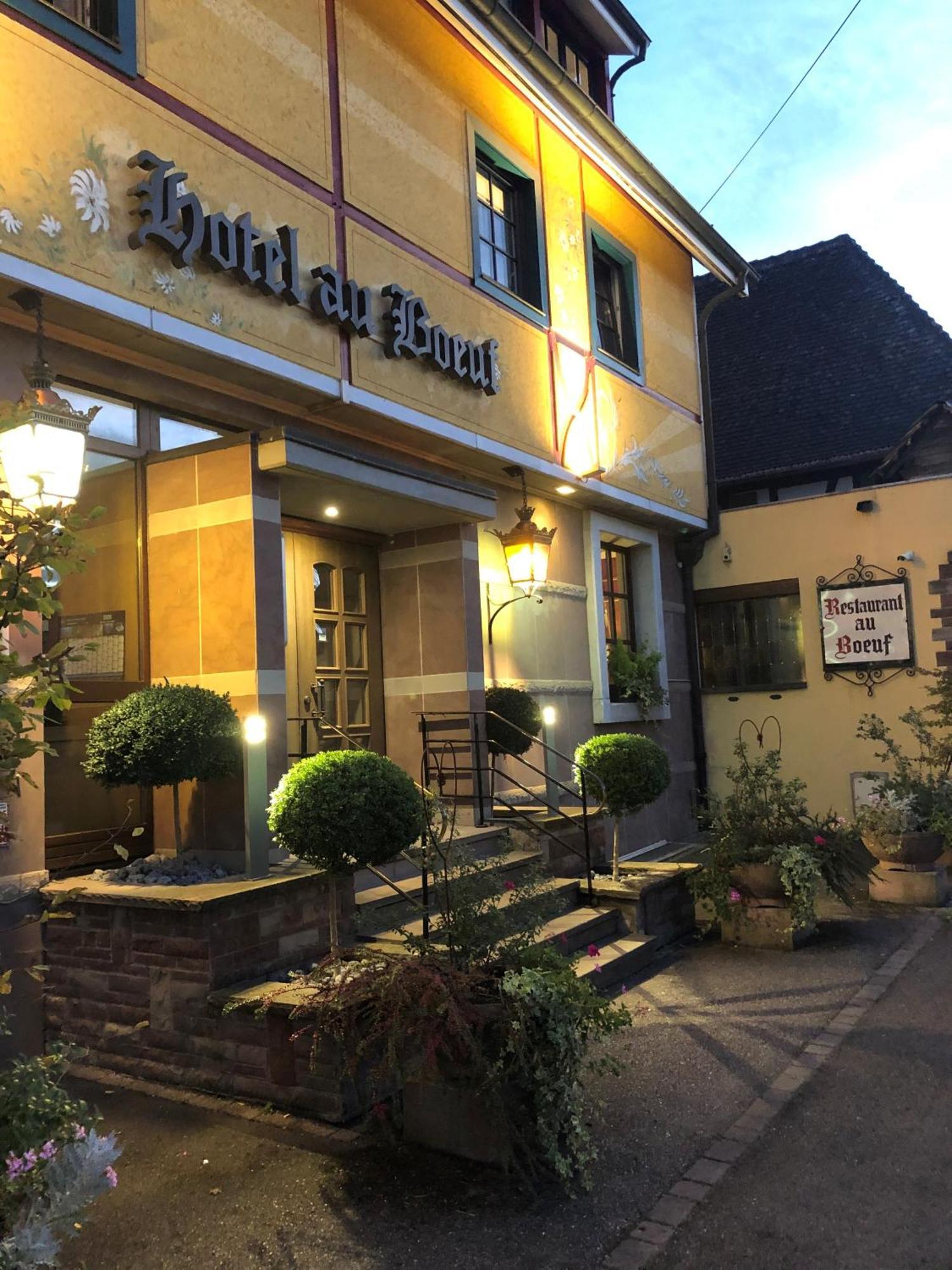 Hotel Restaurant Au Boeuf Blaesheim Exteriör bild