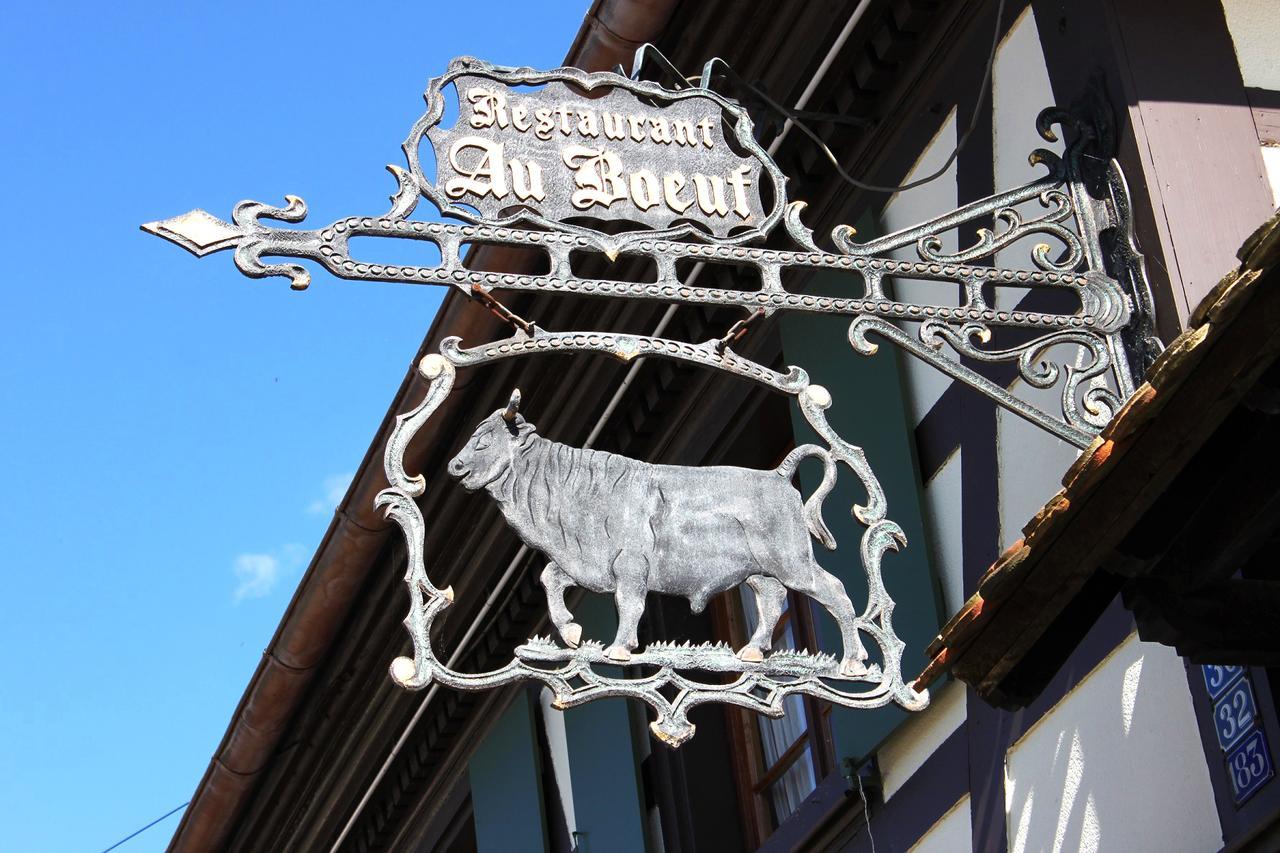 Hotel Restaurant Au Boeuf Blaesheim Exteriör bild