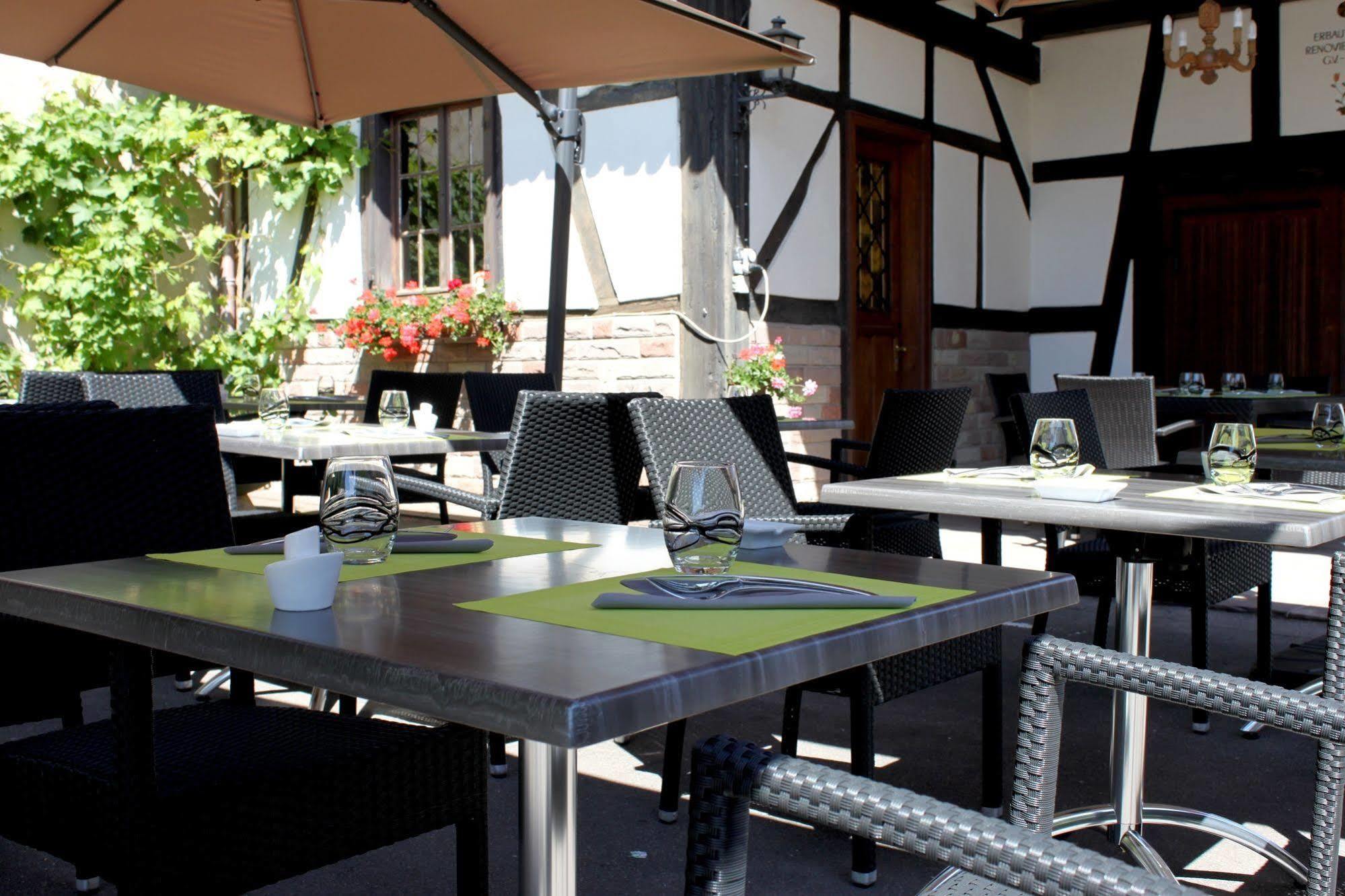 Hotel Restaurant Au Boeuf Blaesheim Exteriör bild